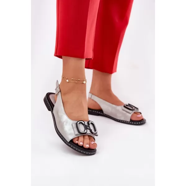  Dámske sandále BOTO LILRIA 36873 SILVER 