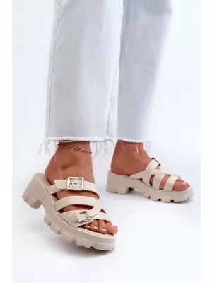 Dámske žabky ZAXY NN285042 BEIGE