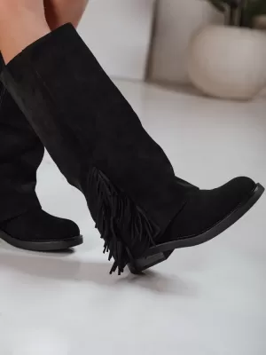 Dámske topánky DSTREET ZY1268 ČIERNA