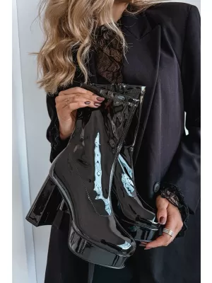 Dámske topánky na podpätku BOTO CALVESSA 39545 BLACK