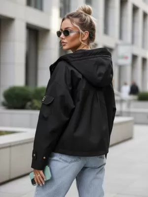 Dámska bunda DSTREET TY5636 ČIERNA