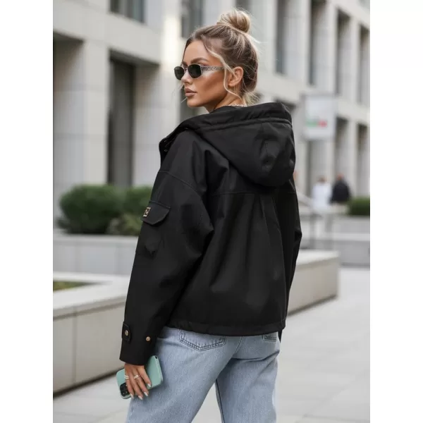  Dámska bunda DSTREET TY5636 ČIERNA 