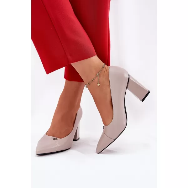 Dámske lodičky VINCEZA 62224 GREY 