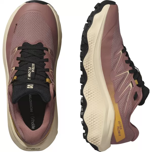  Dámske topánky SALOMON ULTRA FLOW 2 GTX W L47884500 BURLWOOD/TENDER PEACH/WARM APRICOT 