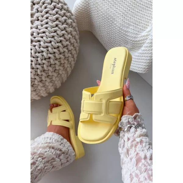  Dámske šľapky BOTO LORANIA 41239 YELLOW 