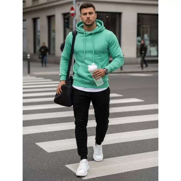  Pánska súprava DSTREET AX0642 SVETLO ZELENÁ/ČIERNA 