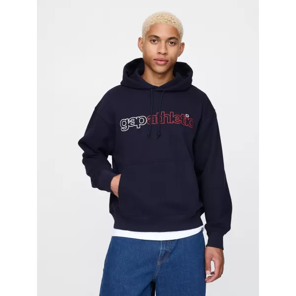  Pánska mikina GAP LOGO HOODIE PULLOVER 646080-00 NAVY UNIFORM 