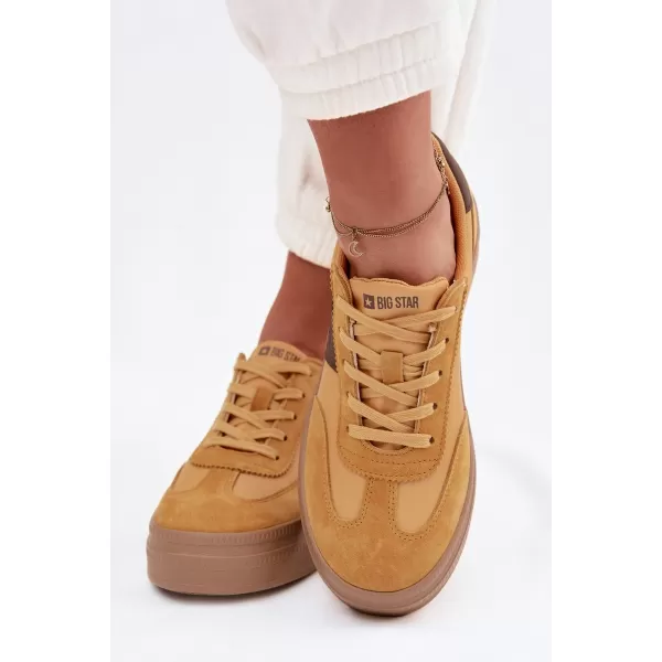  Dámske tenisky BIG STAR TT274166 YELLOW Big Star Shoes 