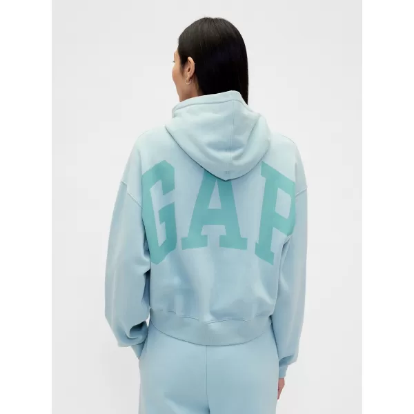  Dámska mikina GAP LOGO CROPPED HOODIE PULLOVER 841725-20 LIGHT AUTUMN 