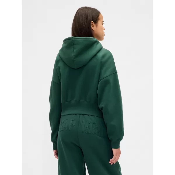  Dámska mikina GAP LOGO HOODIE ZIP 840015-00 DEEP HUNTER 