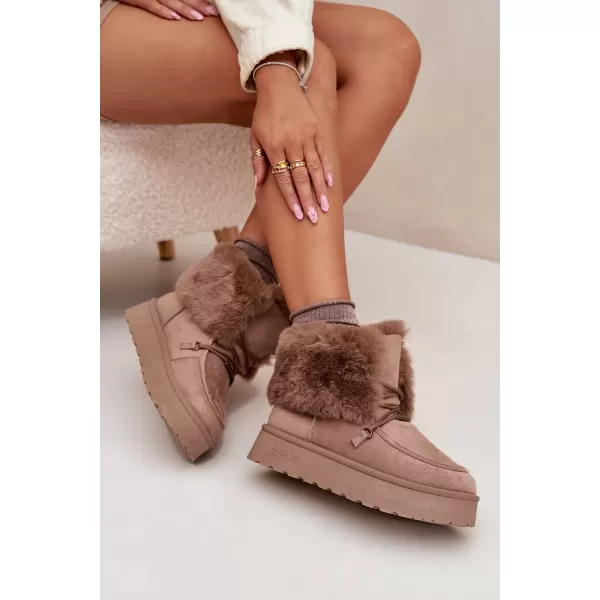  Dámske topánky BIG STAR SS274114 BEIGE Big Star Shoes 
