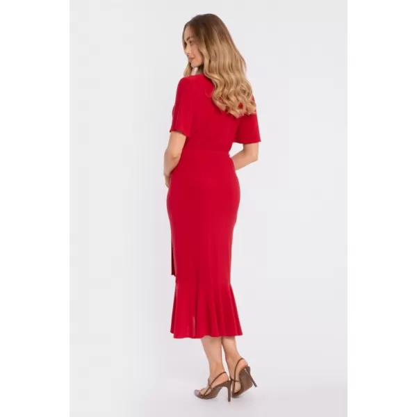  Dámske šaty MOE M912 RED 