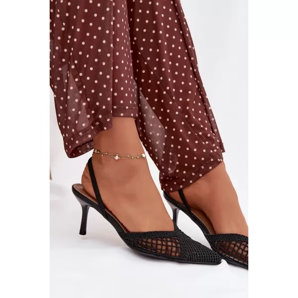  Dámske sandále BOTO HANELIS 41345 BLACK 