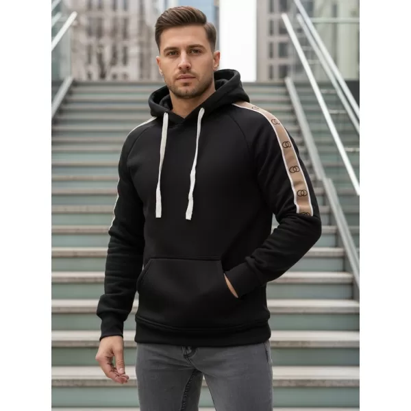  Pánska mikina DSTREET BX5941 ČIERNA 