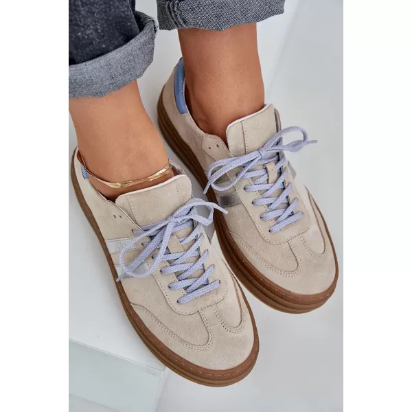  Dámske topánky ZAZOO N1068S4 BEIGE 
