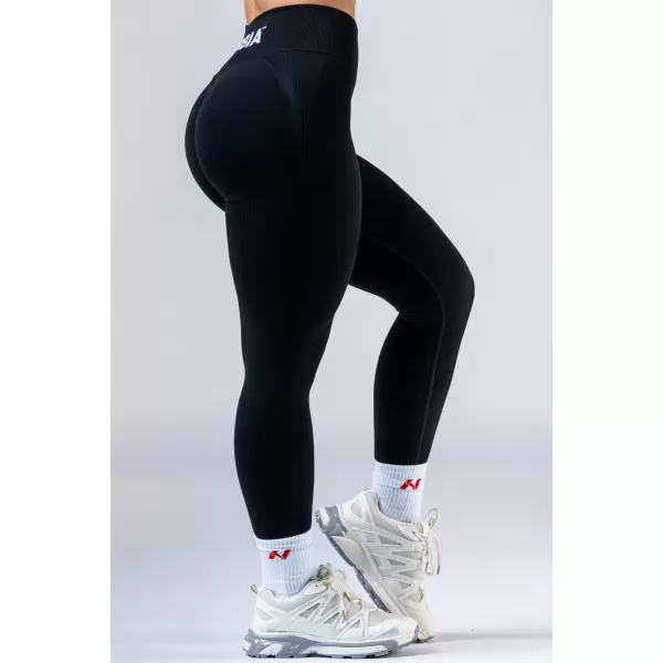  Push-up legíny s vysokým pásom POWER 888 BLACK Nebbia 