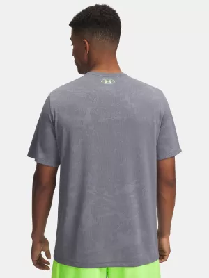 Pánske tričko UNDER ARMOUR UA TECH VENT JACQUARD SS 1377052-025 SIVÁ