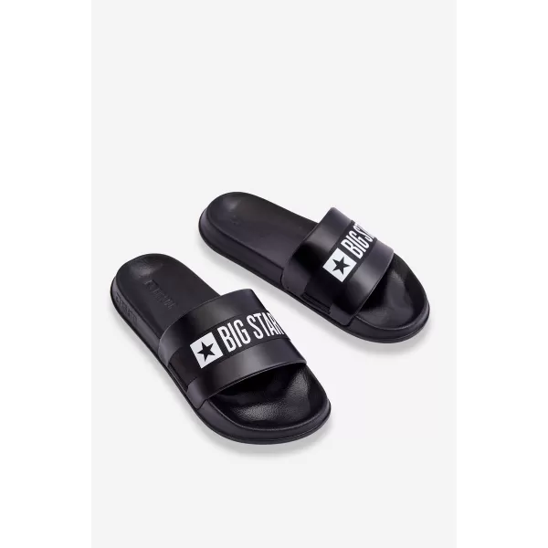  Pánske žabky BIG STAR LL174458 BLACK Big Star Shoes 