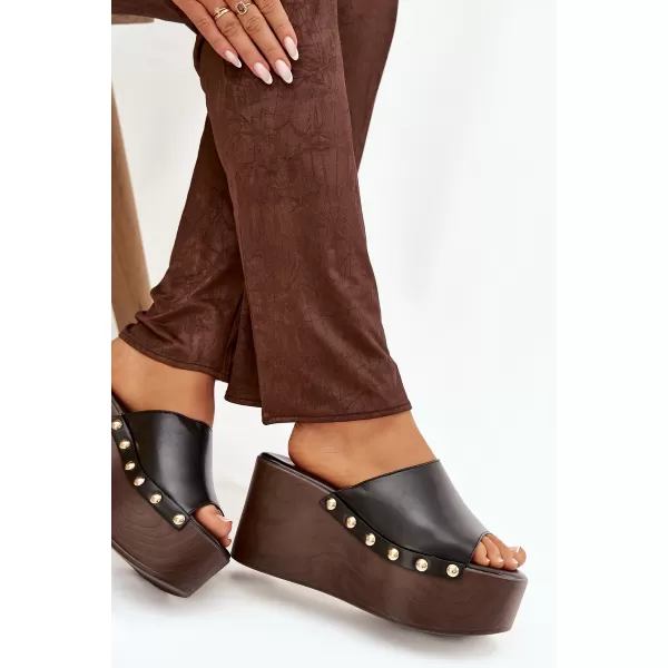  Dámske šľapky BOTO MARELINE 41234 BLACK 