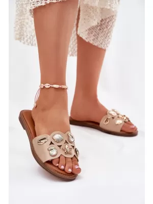 Dámske šľapky BOTO NALOTHIEL 37789 BEIGE