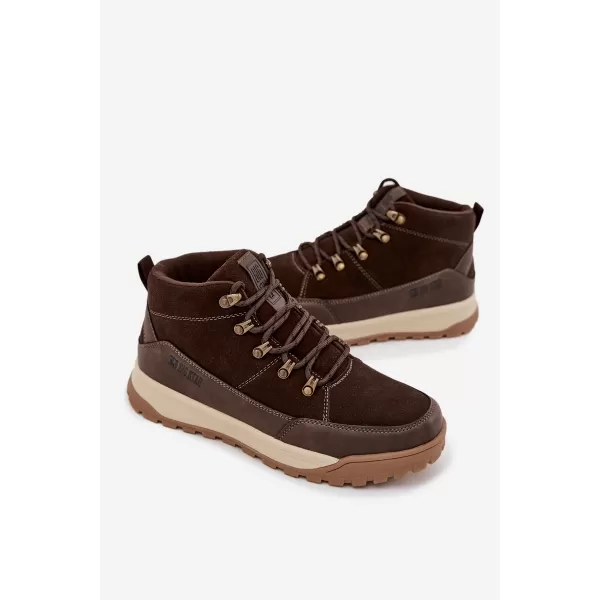  Pánske topánky BIG STAR SS174263 BROWN/BEIGE Big Star Shoes 