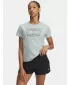 Dámske tričko UNDER ARMOUR W VARSITY SS 6010592-477 MODRÁ