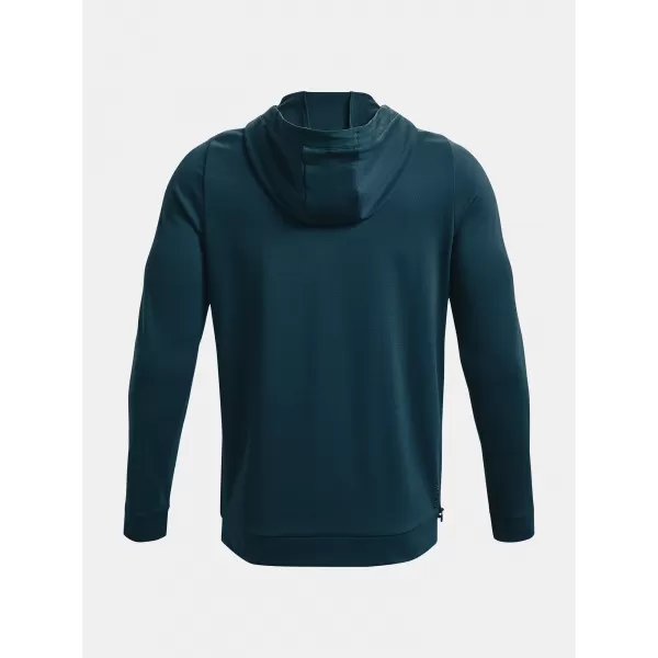  Pánska mikina UNDER ARMOUR RUSH ALL PURPOSE FZ HD MODRÁ 