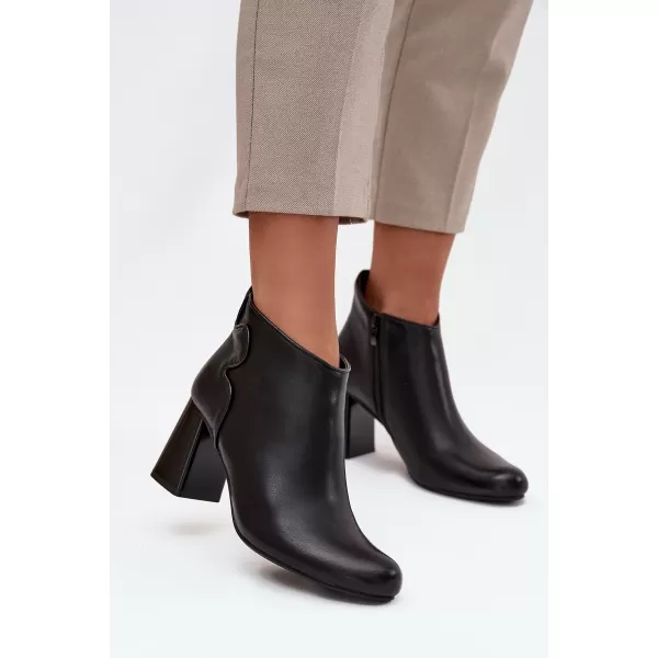 Dámske topánky na podpätku BOTO IVESSARA 39751 BLACK 