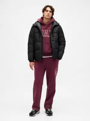 Pánske tepláky GAP LOGO SWEATPANTS 853431-01 TUSCAN RED