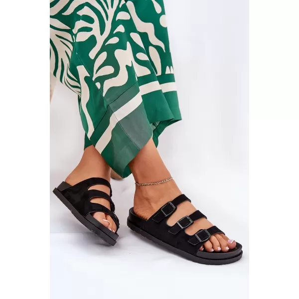  Dámske šľapky BOTO ULIRI 36079 BLACK 