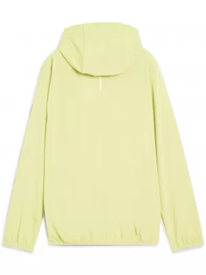 Dámska bunda PUMA RUN VELOCITY WOVEN JACKET W 526584-35 ZLATÝ MESIAC