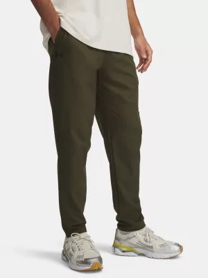 Pánske športové nohavice UNDER ARMOUR UA UNSTOPPABLE TAPERED PANTS 6003861-308 ZELENÁ