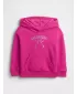 Detská mikina GAP LOGO PULLOVER HOODIE 793465-01 BRIGHT FUCHSIA
