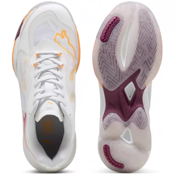  Dámske topánky PUMA VANTAGE NITRO W+ 108563-01 BIELA/BOBULE/TEPLÝ OHEŇ/LILA 