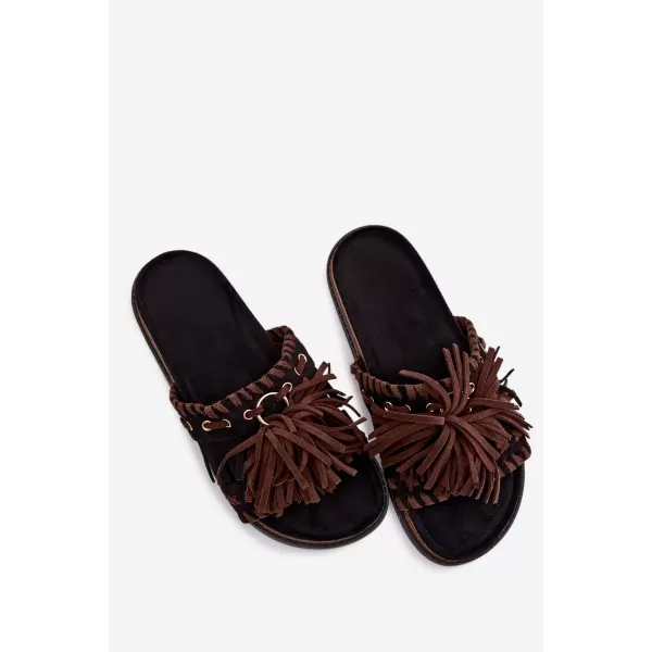 Dámske šľapky BOTO GLORINNA 41497 BLACK 