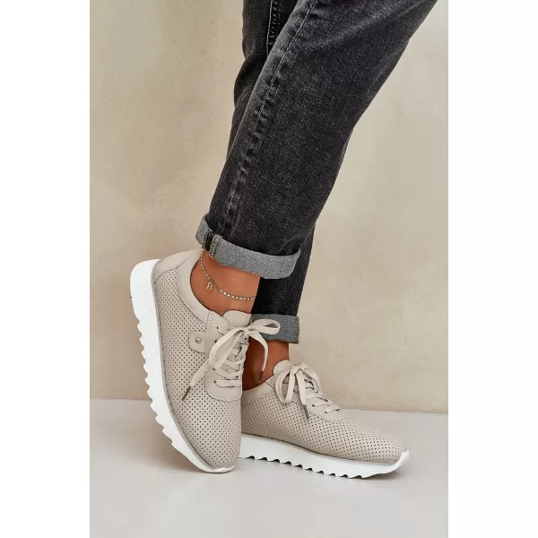 Dámske topánky D&A LR51-629 BEIGE 