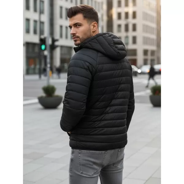  Pánska bunda DSTREET TX4010 ČIERNA 