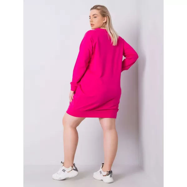  Dámske šaty BASIC FEEL GOOD RV-SK-6296.99 FUCHSIA 