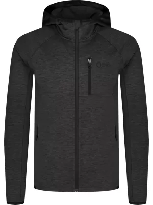 Pánska mikina powerfleece NORDBLANC CREEK NBWFM8280 GRAFITOVÝ MELÍR