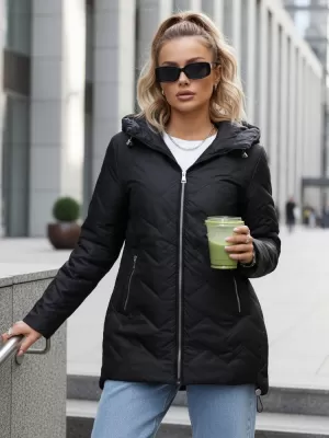 Dámska bunda DSTREET TY5611 ČIERNA
