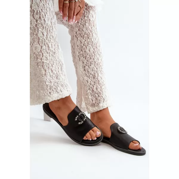  Dámske žabky S.BARSKI KV27-050 BLACK 