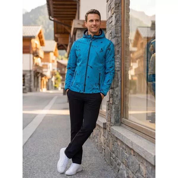  Pánska softshellová bunda premium ALTISPORT VOJ/ALM034JACK01 EMERALD 
