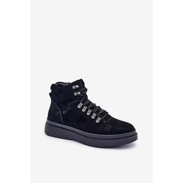  Pánske topánky BIG STAR OO174187 BLACK Big Star Shoes 