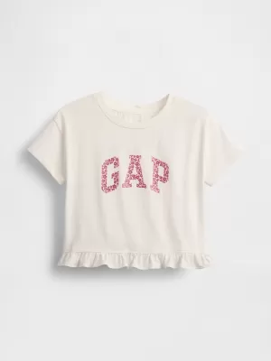Detské tričko GAP LOGO TEE 778425-01 NEW OFF WHITE