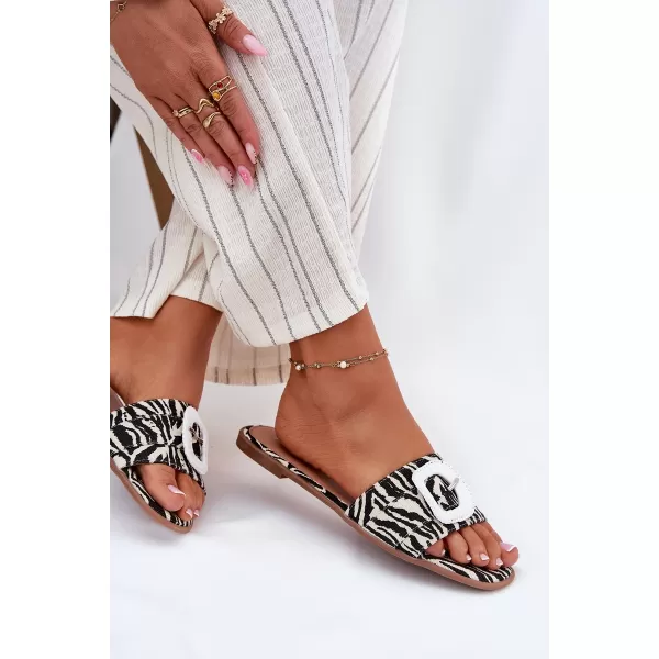 Dámske šľapky BOTO CLARIOLA 37410 WHITE 