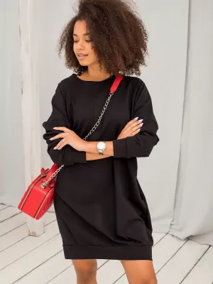 Dámske šaty BASIC FEEL GOOD RV-TU-5184.93P NOIRE