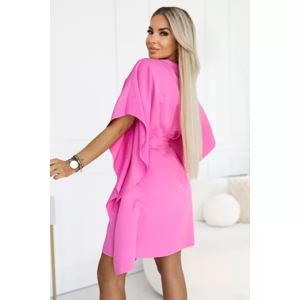  Dámske šaty NUMOCO 287-42 SVETLÁ FUCHSIA 