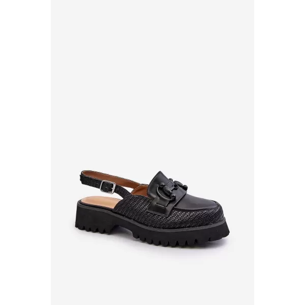  Dámske sandále D&A MR38-656 BLACK 