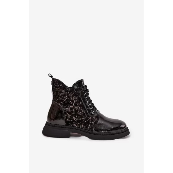  Dámske topánky D&A CR52-613 BLACK 