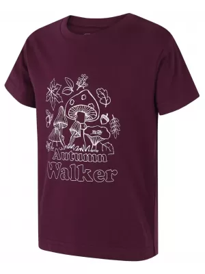 Detské tričko HUSKY TEE MUSHROOM K PURPLE